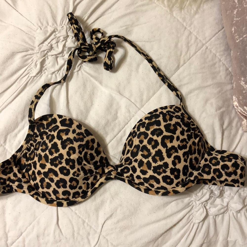Leopard Print bikini top